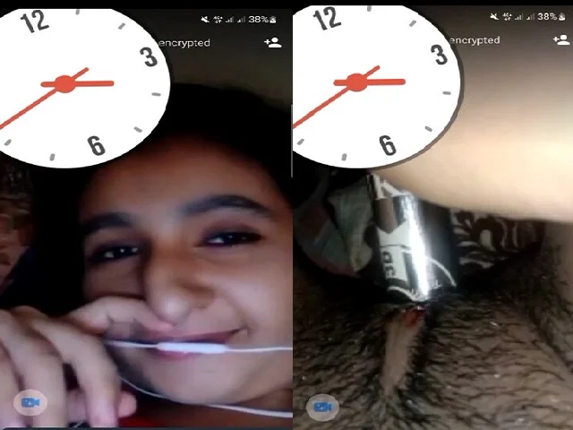 Pakistani sex GF viral masturbation using makeup
