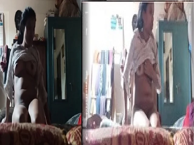 Bhabhi shows a viral MMS after fucking gorgeous boobs.
