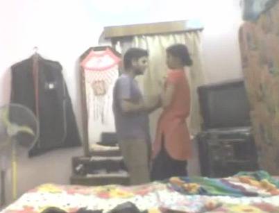 Bhai behan ready for action when parents went out