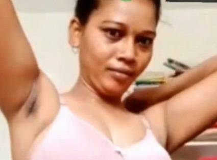 Desi maid live from house owners PC