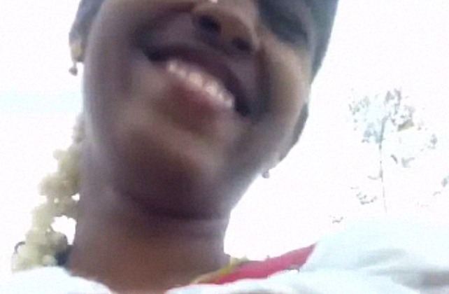 Indian Adivasi girl exposing breast outdoor video