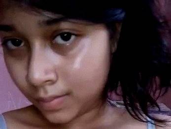 Rangpur college girl playing with boobs and pussy