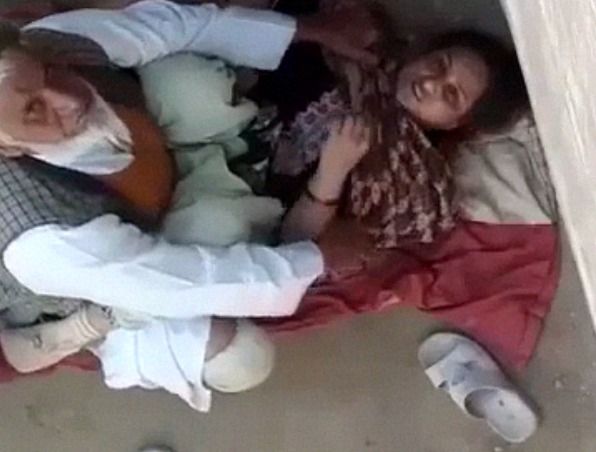 Sasur bahu xxx spy clip leaked from Rajasthan