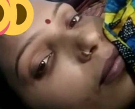 Village lady exposing nipple