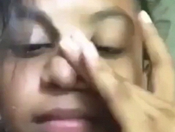 Young desi guy drinking nipple of his girlfriend