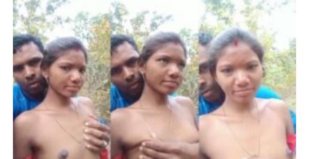Adivasi couple ki khule me chudai desi nude mms