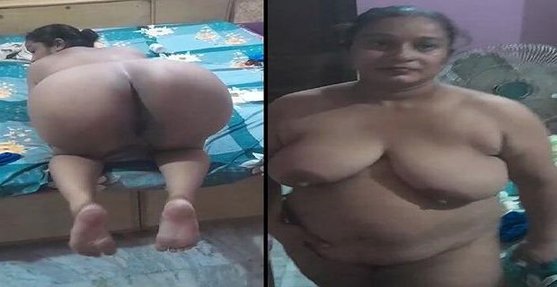 Badi gaand wali Tamil milf nangi hui lover ke samne
