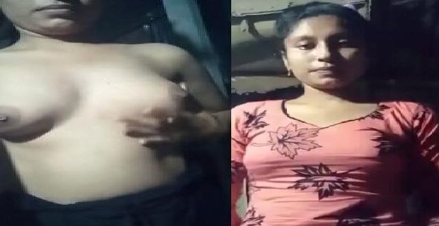 Bangla village girl ki small boobs show leaked