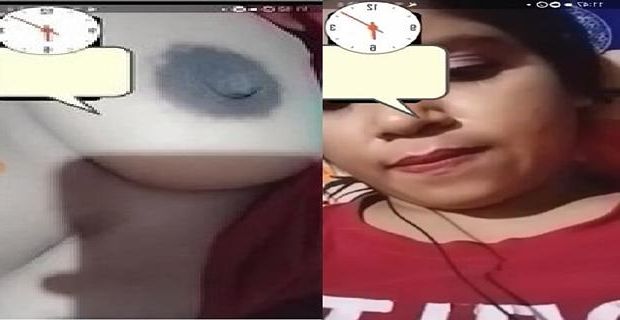 Bengali girl ki chut me ungli video call sex par