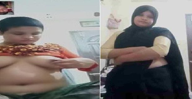 Chhote baal wali ladki ki topless video call sex