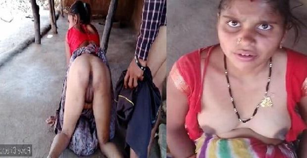 Dehati bhabhi ki doggy style fucking lover ke sath