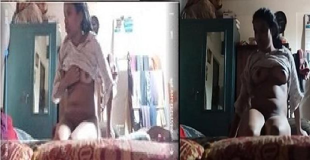 Dehati bhabhi ki round boobs pressing foreplay sex