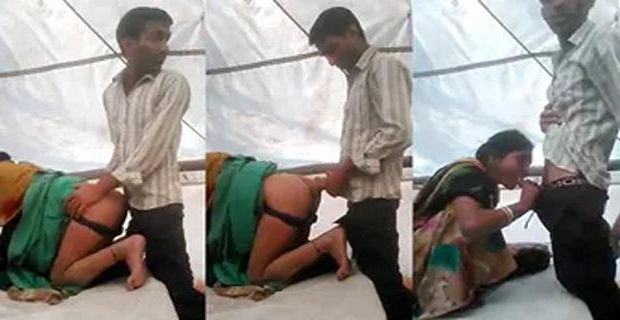 Dehati Marathi wife lund chuskar doggy style me sex ki