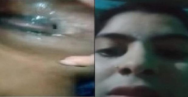 Desi gf nangi chut dikhayi lover ko camera par