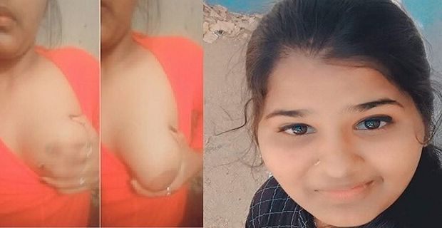 Desi young college girl boobs show wali selfie video