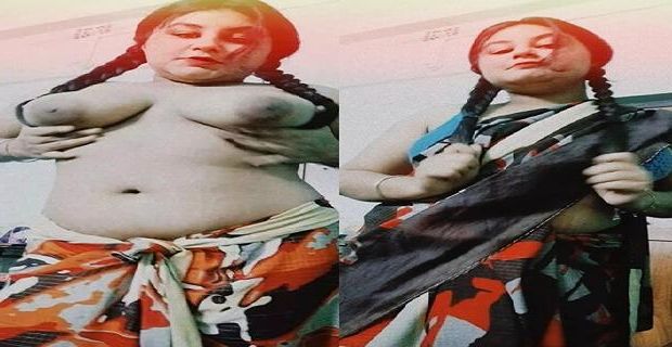 Horny ladki saree strip karke big boobs dikhayi nude
