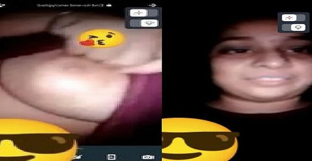 Hot gf ki chuchi dikhai video call sex chat par