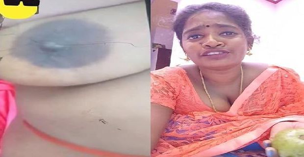 Mallu aunty Sadhana huge boobs show video call