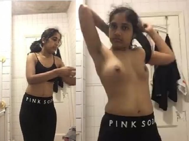 Mallu girl boobs show strip tease shower me mms