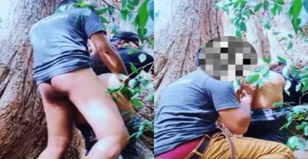 Marathi ladki badi gaand dikhakar jungle me sex masti