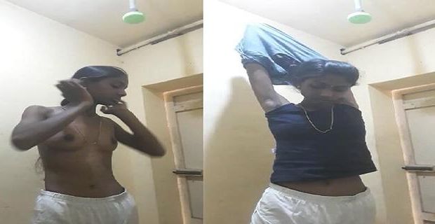 Naughty Tamil girl sex nude hokar bathroom me
