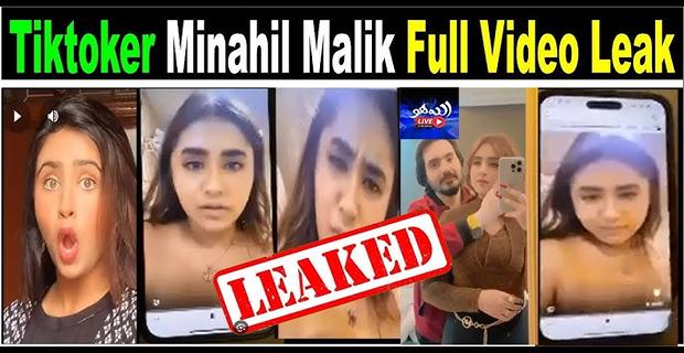Pakistani tiktoker minahil malik sex mms leaked