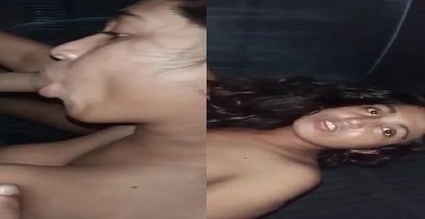 Punjabi girlfriend ki blowjob aur boob press chudai