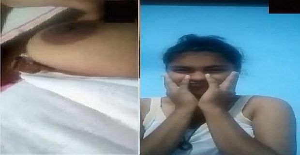 Ranchi college girl ki boob show lover ko Hindi mms