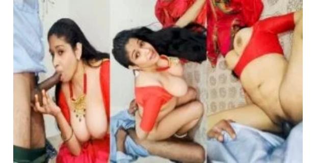Red saree me bhabhi devar ki choda chodi desisexmms bf