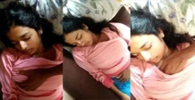 Sleeping sister ki pussy aur boobs press hot short clip