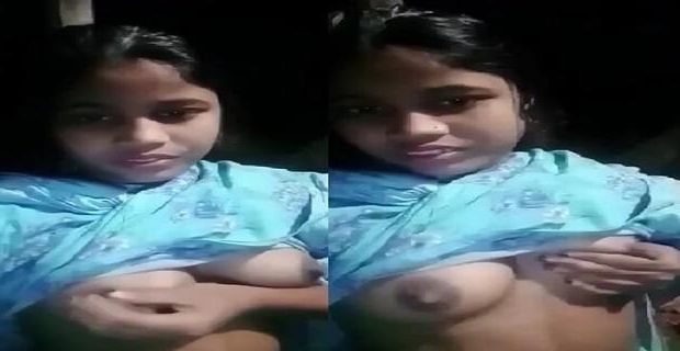 Village girl ki boob press aur pussy fingering