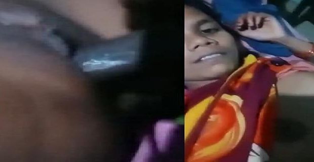 Village wife ki kali chut me lund se thukai