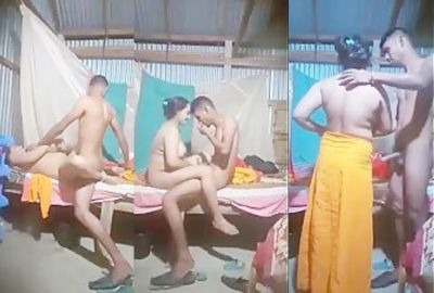 A devar records his bhaiya-bhabhi's erotic desi sex video