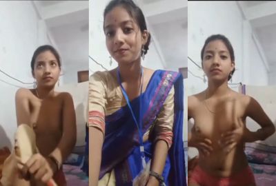 A college girl strips during a function in the Indian leaked MMS