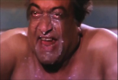 A kinky landlord drinks a whore's milk at a brothel