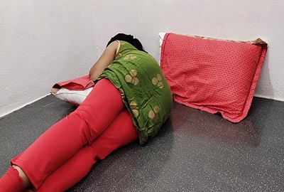 A pervert guy drills his sister's asshole in a Tamil sex video
