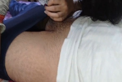 Bangla slut jumps on an electrician's dick