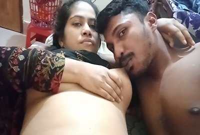 Bangladeshi sex video of stepson sucking his ammi's boobs