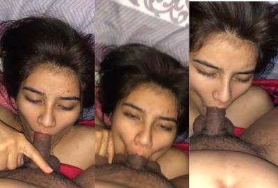 Shimla girl's mindblowing blowjob to her lover