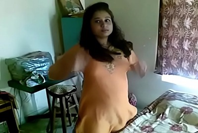 The guy licks his chubby GF's wet cunt in bf video