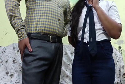 The manager takes advantage of his busty employee