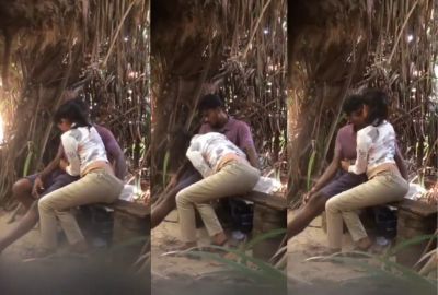 18 yr old girl's outdoor Bangla chuda chudi with a guy