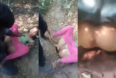 A village whore's desi chudai by a group of perverts
