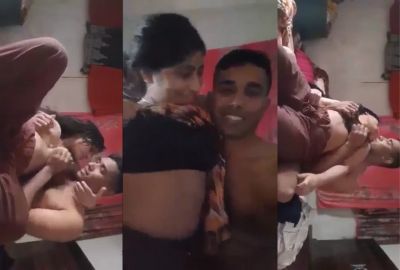 BF enjoys GF's sexy body on camera in Indian sex video