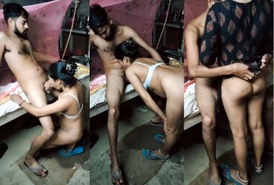 HD desi porn of a Bhabhi sucking her Devar's dick