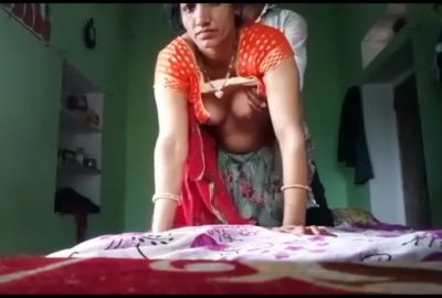 Desi Bhabhi's sex MMS with her perverted Devar