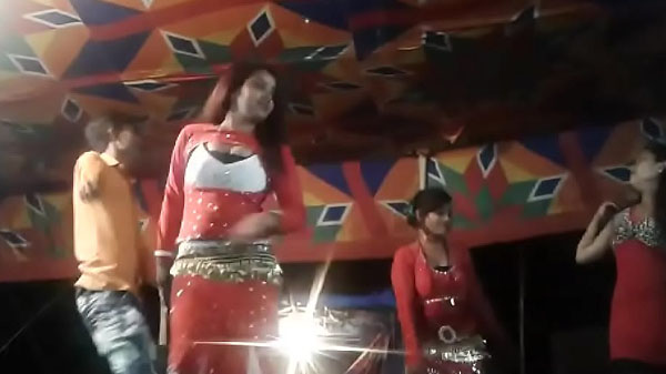 Videos of vulgar dance of village orchestral