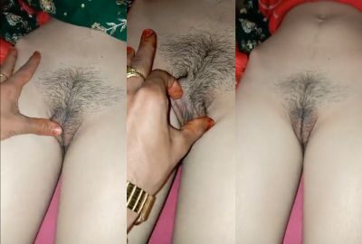 Rajasthani man tastes his wife's virgin desi chut