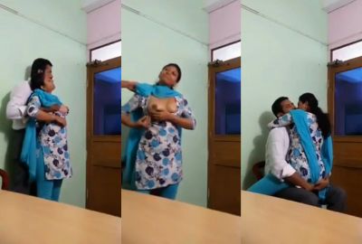 South Indian couple's office sex in the cabin