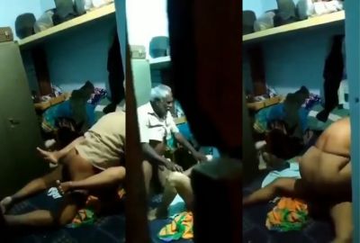 Son records his father's desi MMS fucking his aunt